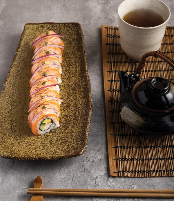 Seared Salmon Roll Seared Salmon Roll