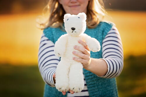 Knit Polar Bear Knit Polar Bear