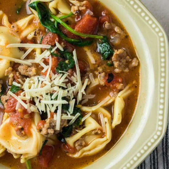 Instant Pot Tortellini Soup With Sausage Instant Pot Tortellini Soup With Sausage