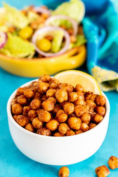 Pan Fried Chickpeas Pan Fried Chickpeas