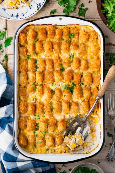 Chicken Tater Tot Casserole Chicken Tater Tot Casserole