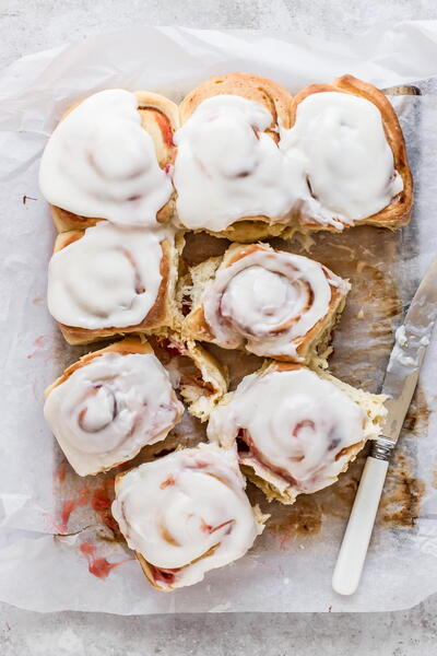 Sweet Rhubarb Rolls Sweet Rhubarb Rolls