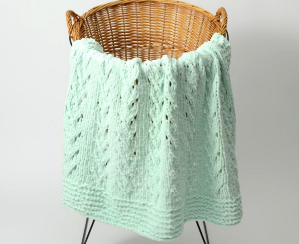 Soft Vines Baby Blanket Soft Vines Baby Blanket