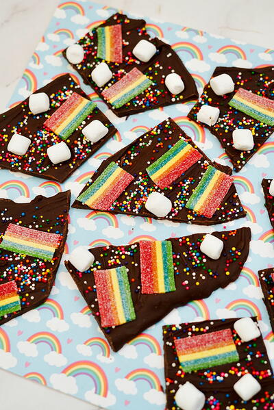 St Patricks Day Chocolate Bark Recipe St. Patrick's Day Chocolate Bark Recipe