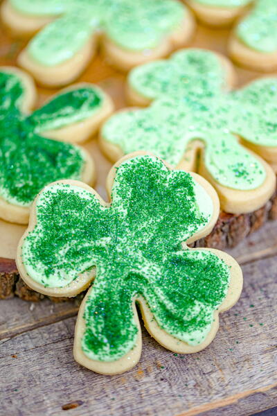 Shamrock Cookies Recipe Shamrock Cookies Recipe