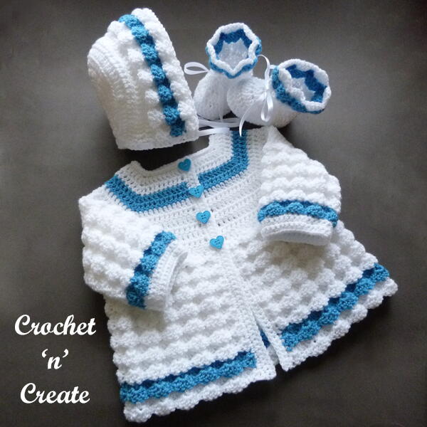Raised Shell Baby Outfit Raised Shell Baby Outfit