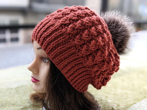 Two Needles Classic Beret Two Needles Classic Beret