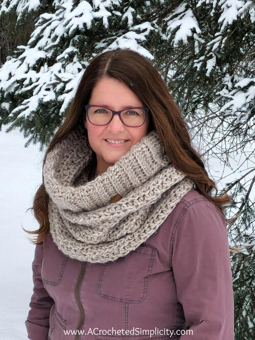 Easy Crochet Hooded Cowl Easy Crochet Hooded Cowl