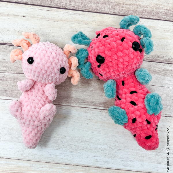 Axolotl Free Amigurumi Pattern Axolotl Free Amigurumi Pattern