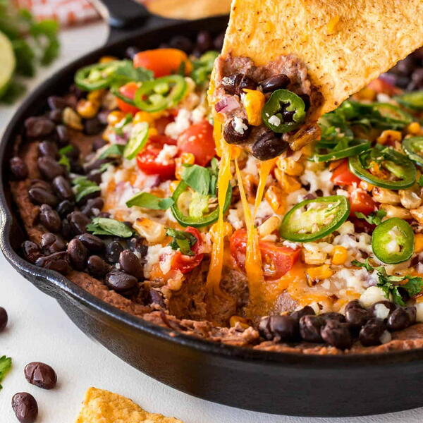Warm Rustic Black Bean Dip Warm Rustic Black Bean Dip