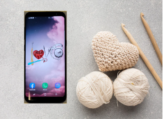Love Crochet Phone Wallpaper Love Crochet Phone Wallpaper