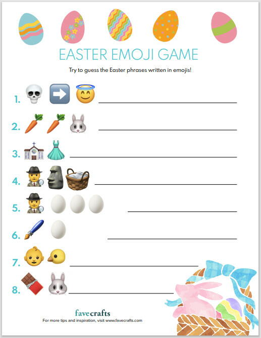 Easter Emoji Game Easter Emoji Game