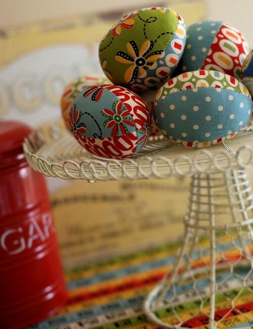Fabric Easter Egg Tutorial Fabric Easter Egg Tutorial