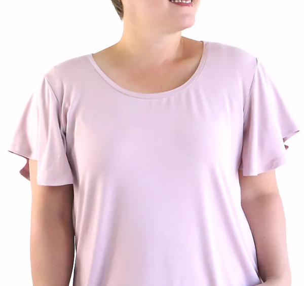 Fabulous Flutter Sleeve Tee Tutorial Fabulous Flutter Sleeve Tee Tutorial