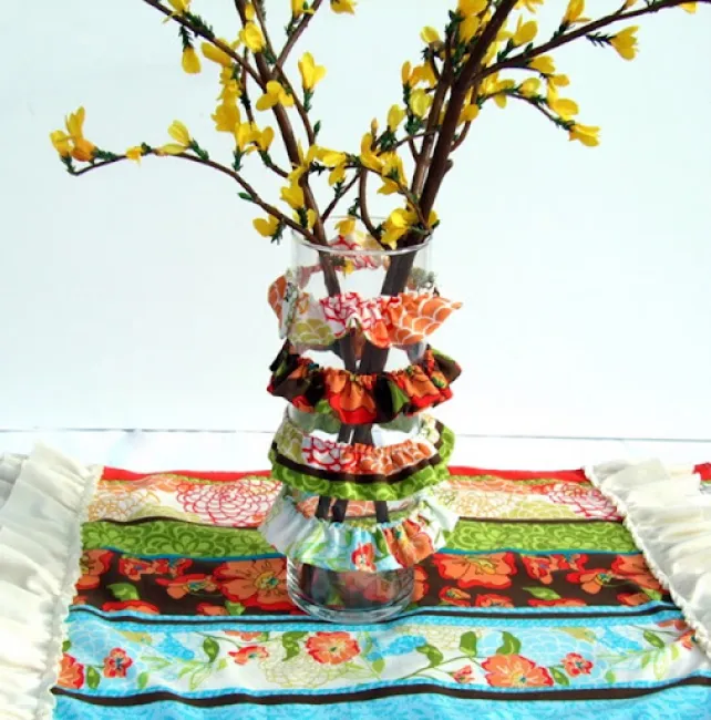 Ruffled Vase Tutorial Ruffled Vase Tutorial