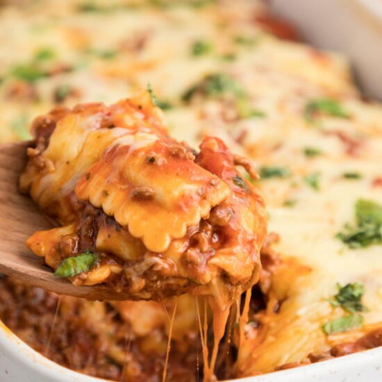 Baked Ravioli Casserole Baked Ravioli Casserole