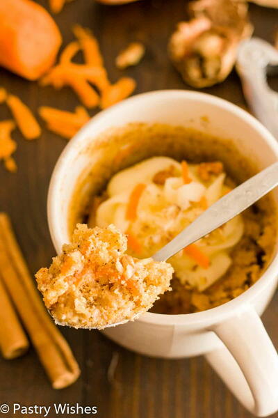 Carrot Mug Cake