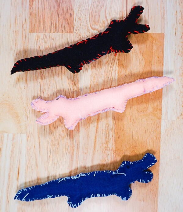 How to Make a Felt Alligator How to Make a Felt Alligator