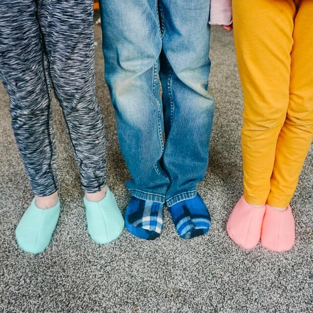 Free Slipper Sewing Pattern for Kids Free Slipper Sewing Pattern for Kids