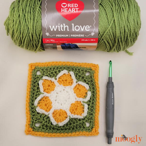 Ellies 6 Afghan Square Ellie's 6" Afghan Square