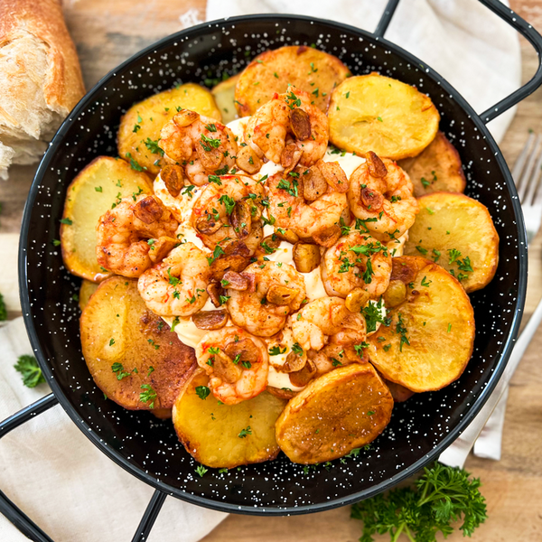 Spains Best-kept Tapas Recipe Potatoes With Garlic Shrimp Aioli Spain´s Best-kept Tapas Recipe | Potatoes With Garlic Shrimp & Aioli