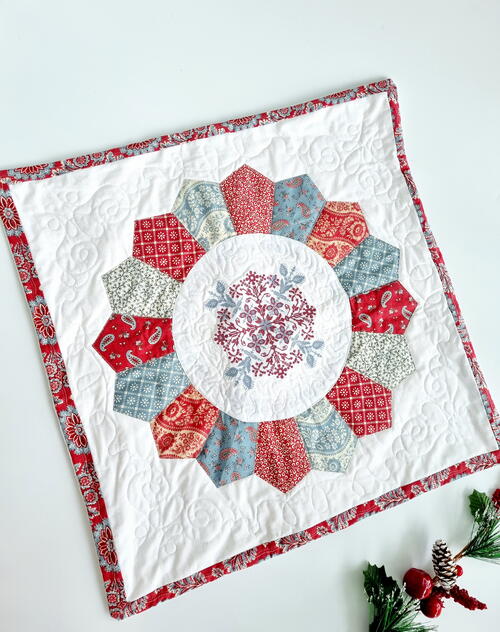 Dresden Plate Quilt Vlock Dresden Plate Quilt Vlock