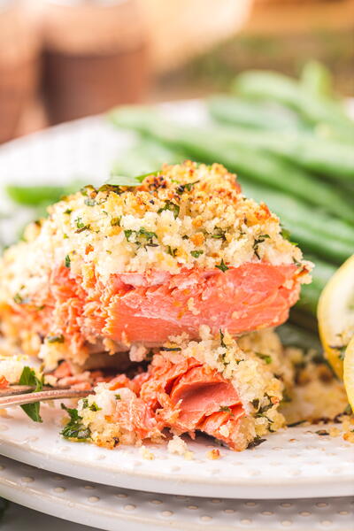 Herb Crusted Salmon Herb Crusted Salmon