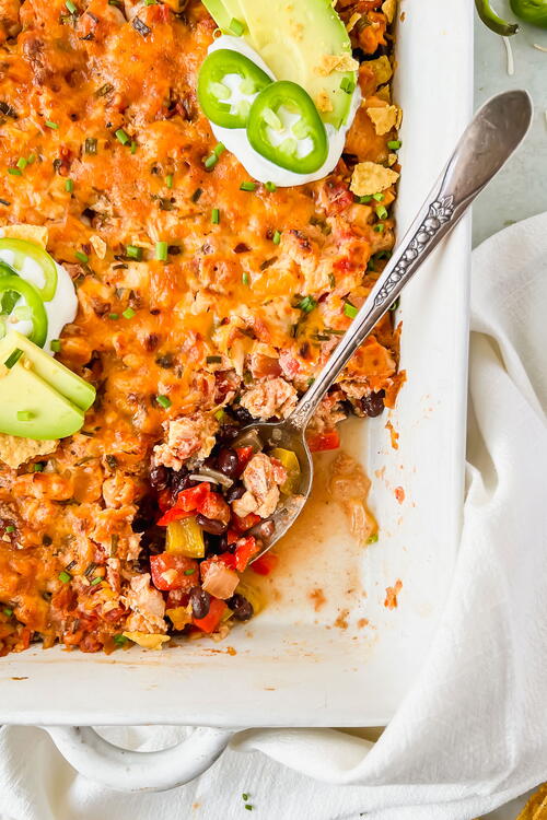 Chicken Taco Casserole Chicken Taco Casserole