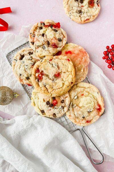 Cherry Chip Cookies Cherry Chip Cookies