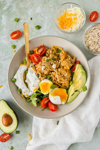 Cheesy Oatmeal Cheesy Oatmeal