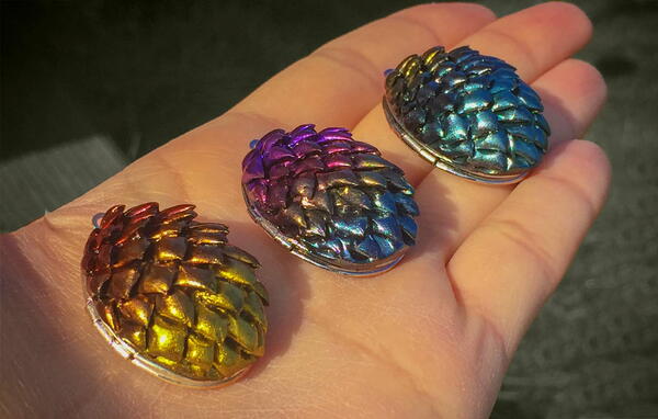 Crafting Stunning Dragon Eggs With Polymer Clay Crafting Stunning Dragon Eggs With Polymer Clay