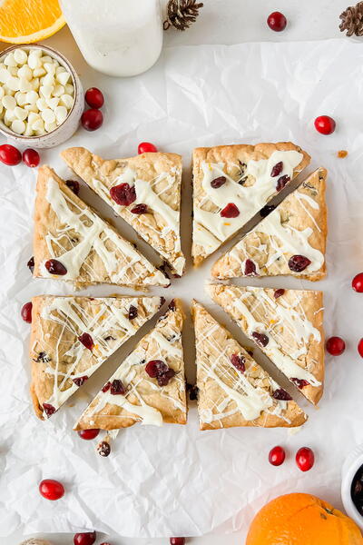 Cranberry White Chocolate Bars Cranberry White Chocolate Bars