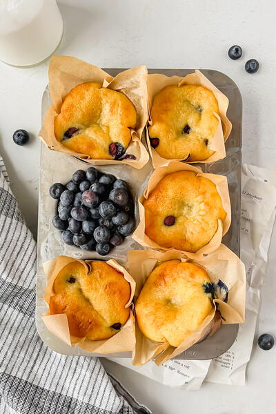 Blueberry Protein Muffins Blueberry Protein Muffins