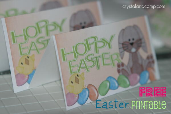 Easter Craft Another Way To Use Our Free Easter Printable Easter Craft: Another Way To Use Our Free Easter Printable
