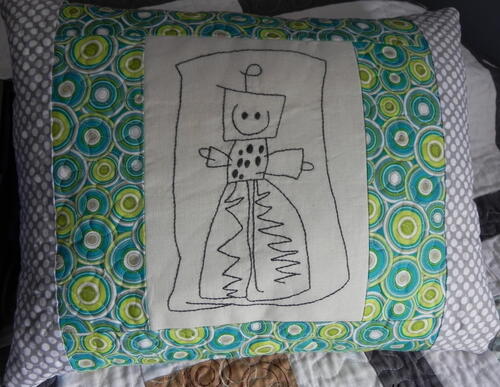 Favorite Drawing Pillow Favorite Drawing Pillow