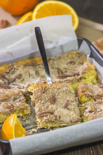 Orange Crumb Cake Orange Crumb Cake