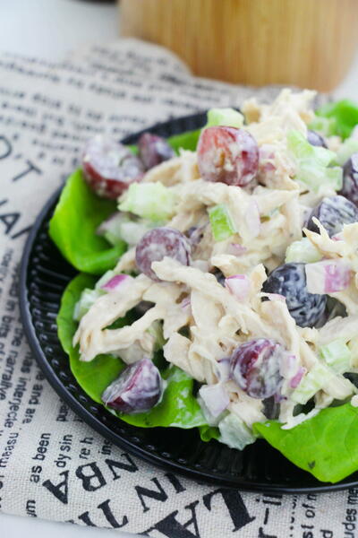 Chicken Salad With Almonds And Grapes Chicken Salad With Almonds And Grapes