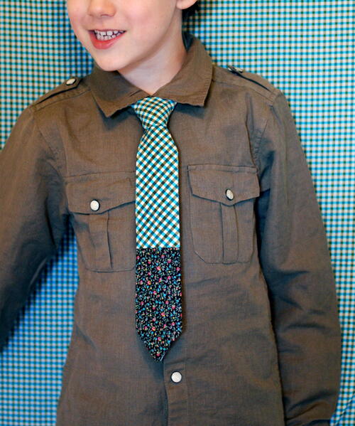 Dip-Dyed DIY Kids Tie Dip-Dyed DIY Kids Tie