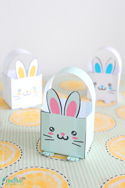 Paper Easter Basket Craft Paper Easter Basket Craft