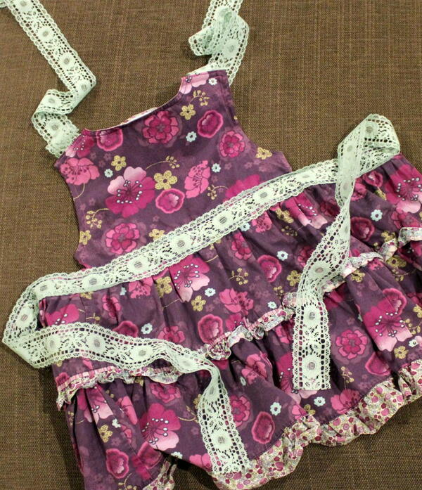 Girls Upcycled Dress Apron Pattern Girls Upcycled Dress Apron Pattern