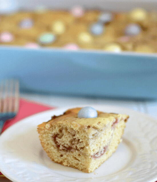 Simple Raspberry Snack Cake Simple Raspberry Snack Cake