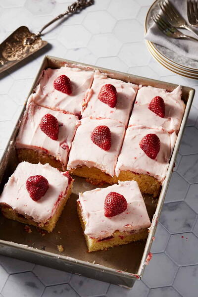 Strawberry Poke Cake