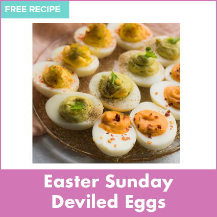 Easter Sunday Deviled Eggs