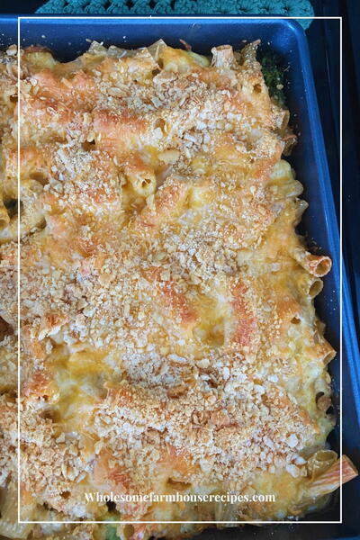 Chicken And Pasta Casserole With Vegetables