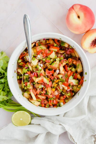 Peach Jalapeno Salsa