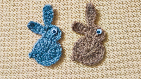 How To Crochet Easter Bunny Applique How To Crochet Easter Bunny Applique