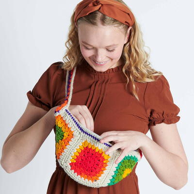 Crochet Fanny Pack Pattern (Granny Square)