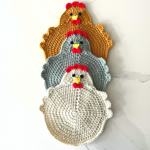 Farmhouse Chicken Potholder Farmhouse Chicken Potholder