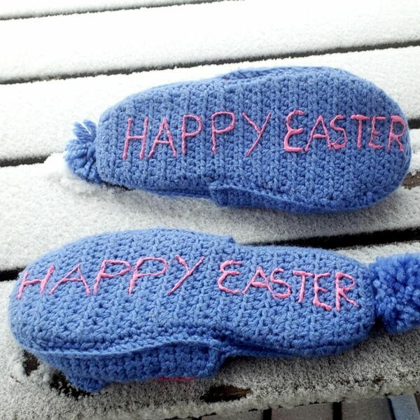 Non-slip Crochet Slippers Non-slip Crochet Slippers