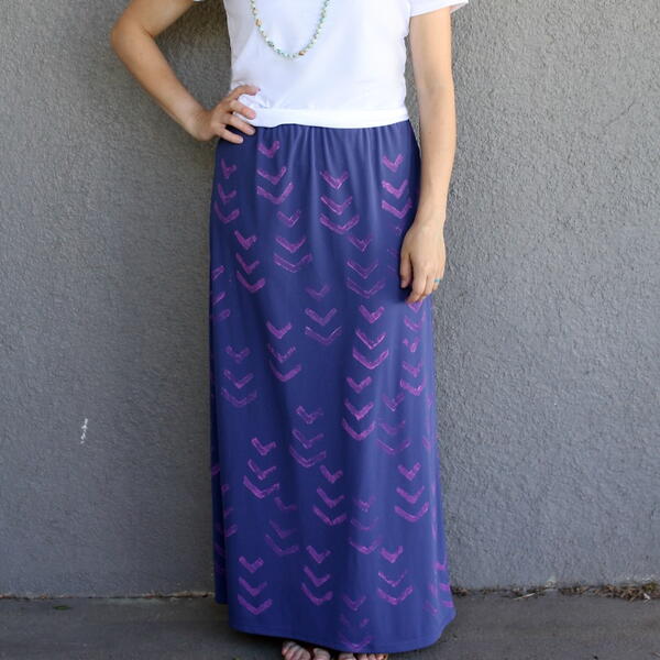 Maxi Skirt Refashion Maxi Skirt Refashion